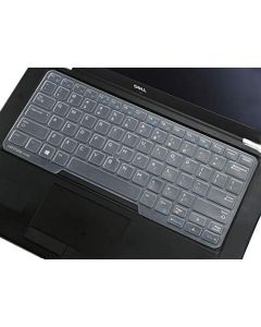 Clear Silicone Keyboard Cover Skin Compatible for 14" Dell Latitude E7450 E7470 E5470 E7480 5480 5490 7490 Laptop with Trackpoint