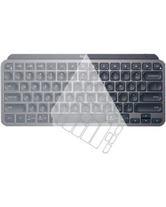 Ultra Thin Desktop PC Silicone Clear Keyboard Cover Skin Protector Compatible with Logitech MX Keys Mini Minimalist & Mac Minimalist Wireless Illuminated Keyboard (NOT for Other Desktop Keyboards)