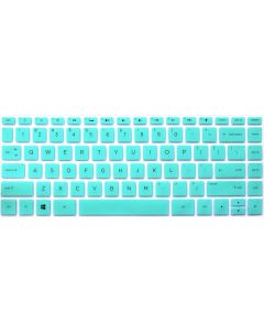 Keyboard Skin Compatible 2018/2017 HP Spectre x360 13.3" 13t Quad Core, 13-AC013DX AC023DX AC033DX AC063DX 13-AE011DX AE012DX AE013DX AE014DX AE052NR 13-W013DX W023DX W053NR (with Square Corner), Mint